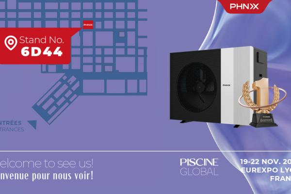 PHNIX to Showcase Innovations at 2024 Piscine Global Expo in Lyon, France