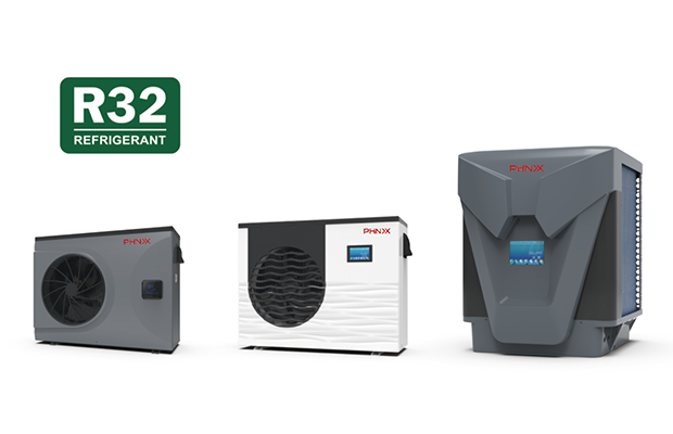 PHNIX Launched Multiple R32 Pool Heat Pumps Recently