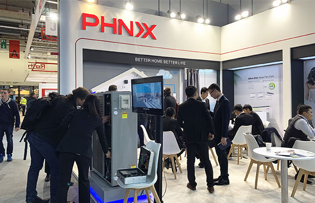 PHNIX New R32 Inverter EVI Heat Pump with A++ ErP Level to Release at ISH in Frankfurt