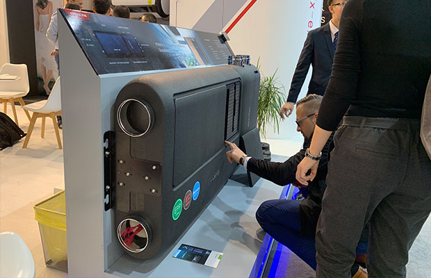 New PHNIX R32 EVI Inverter Heat Pump Attracts Great Attention on ISH Frankfurt 2019