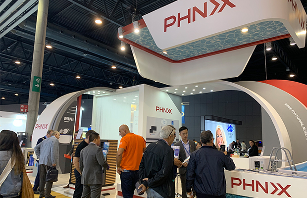 New PHNIX CO2 Inverter Pool Heat Pumps Series and R32 Inverter Series Release at Piscina & Wellness Barcelona 2019