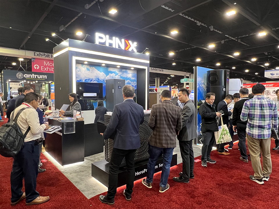 PHNIX Heat Pump Acquires Recognition in 2023 AHR Expo