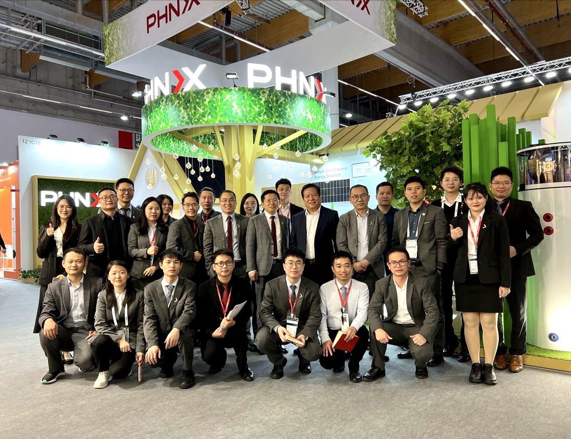 Breakthrough | PHNIX Participated in ISH 2023 with Its Latest Green Energy Solutions