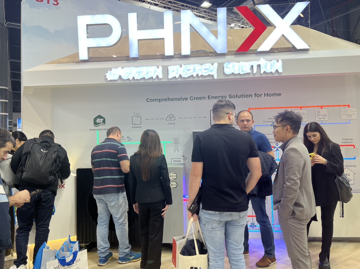 PHNIX Leaves a Lasting Impression with Innovative Heat Pump Solutions at C&R Expo 2023