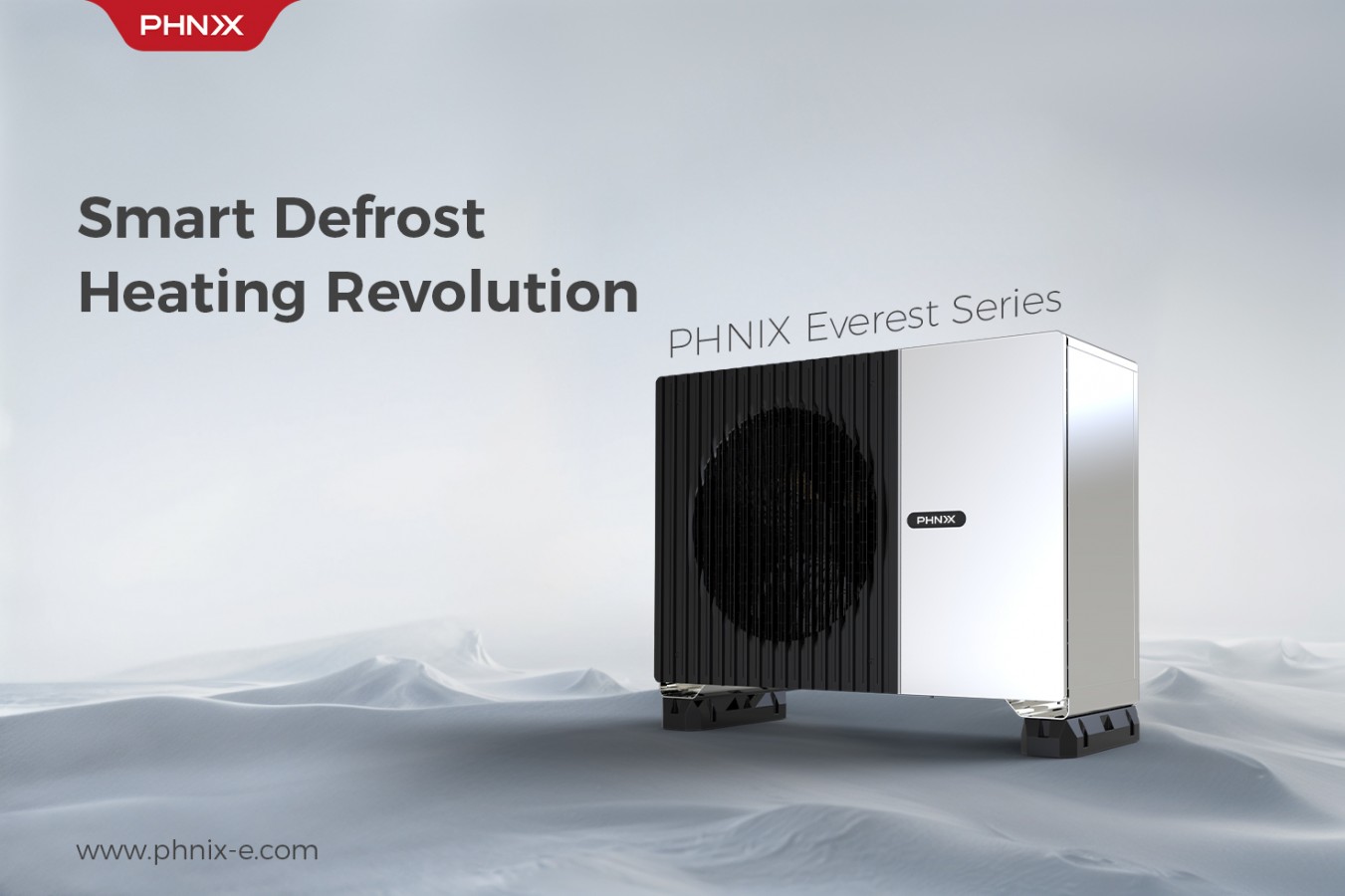 PHNIX Everest Series: Redefining Home Heating with Smart Defrost Technology