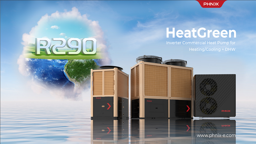 PHNIX's HeatGreen Series - Commercial Inverter Heat Pump: Leading the Way in Eco-Friendly and Smart Life